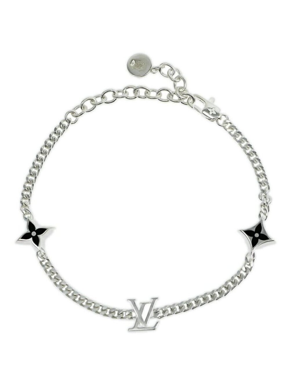 Louis Vuitton Bracelet Spike M1520 SV 925 Silver